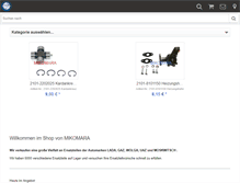 Tablet Screenshot of mikomara.eu